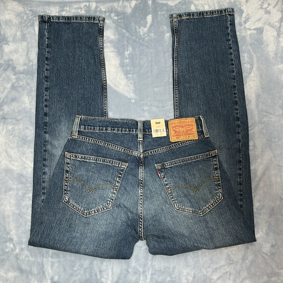 Levi's Men's 505 Regular Fit Stretch Jeans 30x32 - Picture 3 of 7